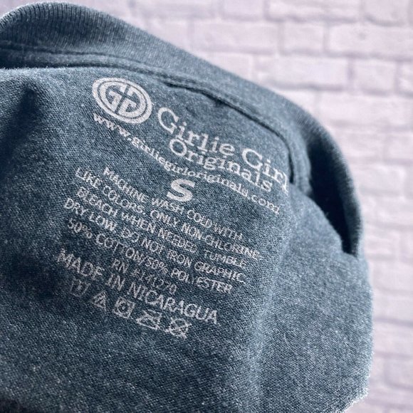 Girlie Girl‎ Originals Small S Gray TikTok Made Me Do It Graphic Tee T-Shirt - Picture 3 of 3